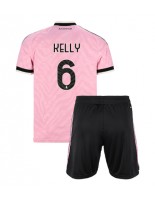 Juventus Lloyd Kelly #6 Vieraspaita Lasten 2026-27 Lyhythihainen (+ shortsit)